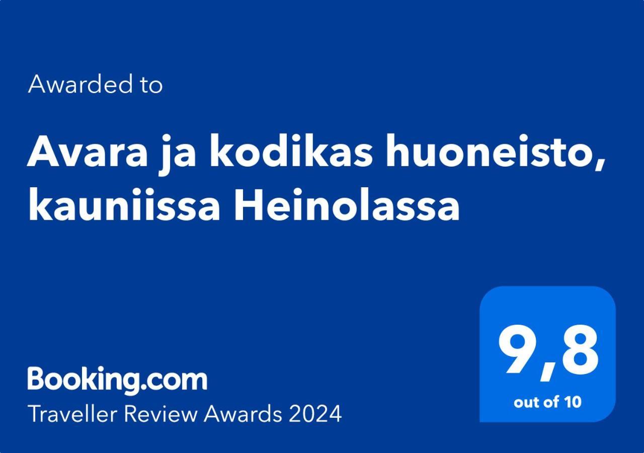 Avara Ja Kodikas Huoneisto Parvekkeella เฮโนลา ภายนอก รูปภาพ